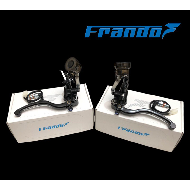 Master Rem 17 Mm Frando FMF107 17 Mm & 15 Mm Hitam Master Rem Frando Set Kanan Kiri
