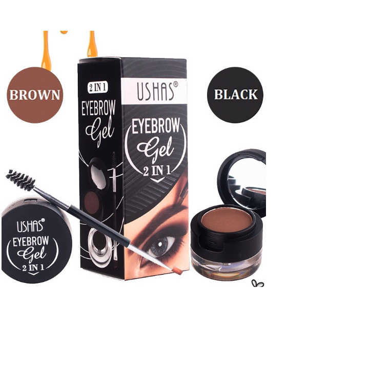 USHAS Eyebrow Gel 2 in 1