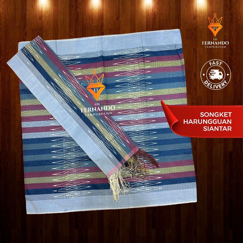 Songket Harungguan Siantar Premium Kain Tenun Asli Tangan Pakaian Tradisional Kondangan Dan Pesta By