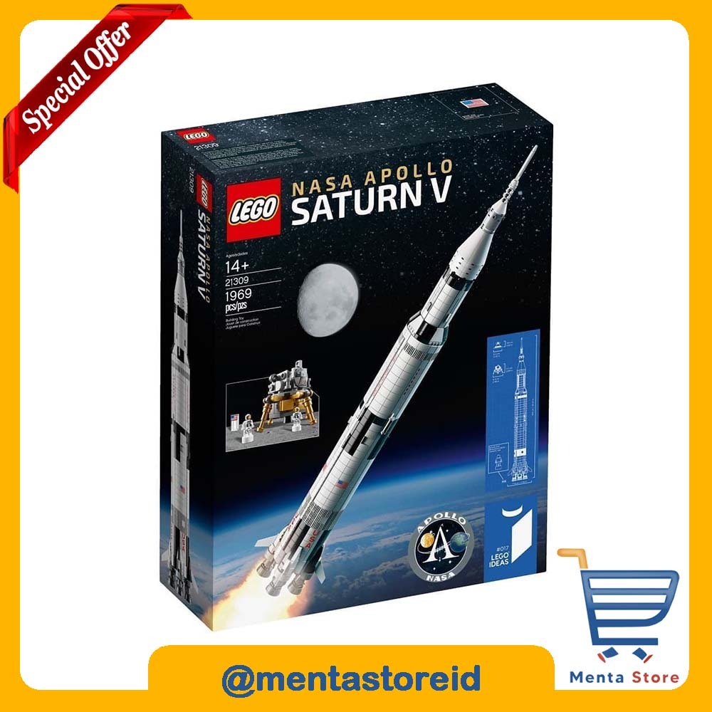 LEGO Ideas 21309 NASA Apollo Saturn V