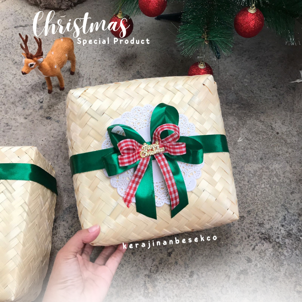 [CHRISTMAS EDITION] BESEK BLICING HIAS PITA NATAL | besek jogja besek | hampers natal | kado natal