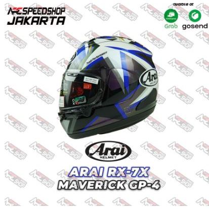 Helm Motor ARAI RX 7X Maverick Vinales GP4 Helm Arai Original