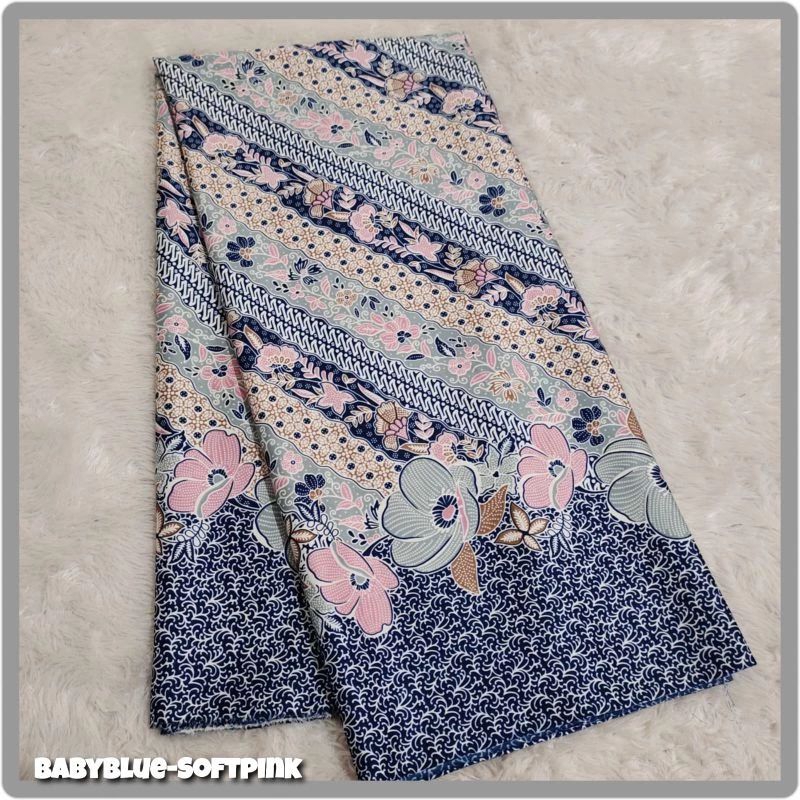Bakal Kain Batik Semi Sutra Voil, Motif Kraton Batik Execlusive Bahan Printing Bahan Kain Batik Halu