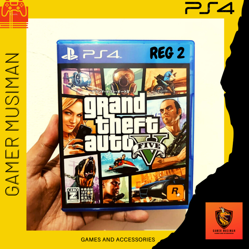 BD PS4 GTA V REG 2 - SECOND MURAH