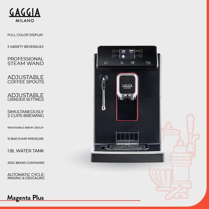 Gaggia Magenta Plus RI8700-01 Mesin Kopi Otomatis