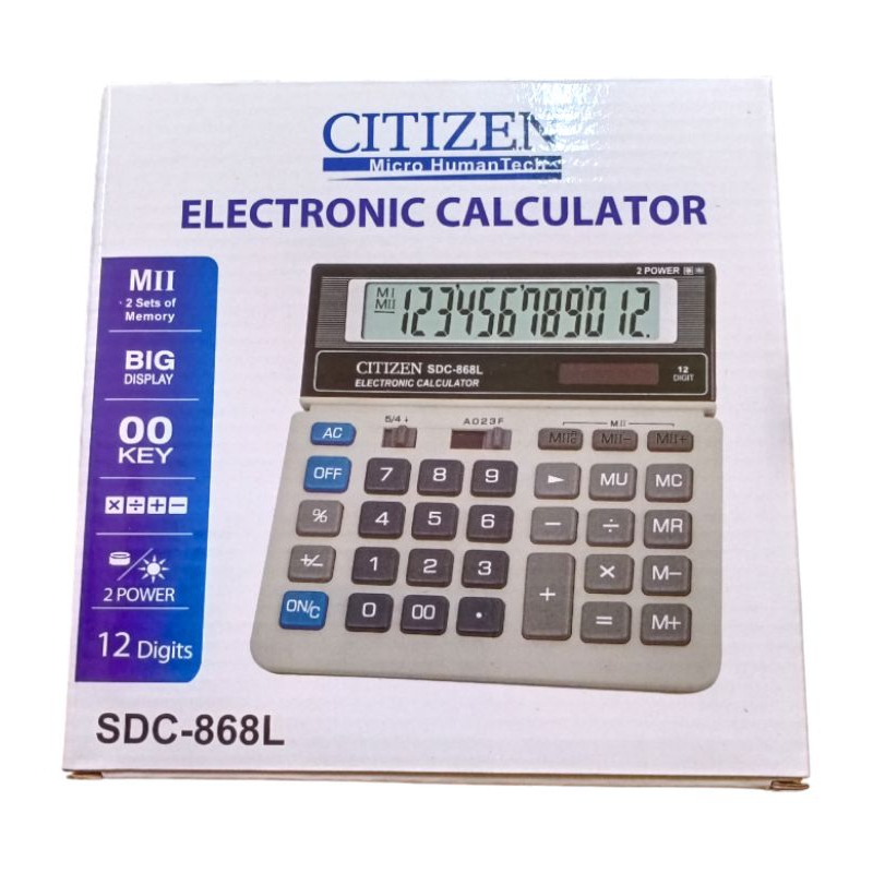 Kalkulator Citizen SDC-868L Calculator Citizen SDC868L