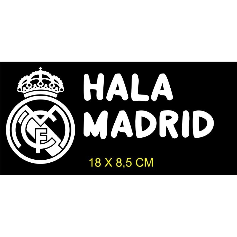 

STIKER CUTING HALA MADRID KEREN TAHAN AIR VISOR