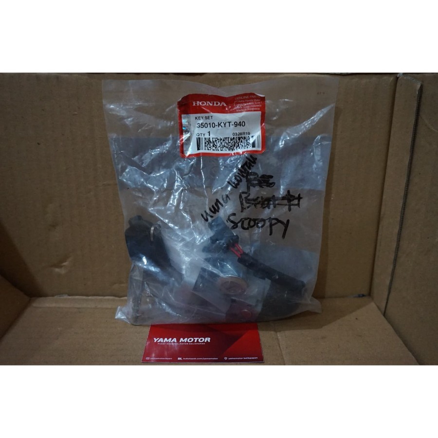 KUNCI KONTAK SET SCOOPY 35010-KYT-940 ORI AHM