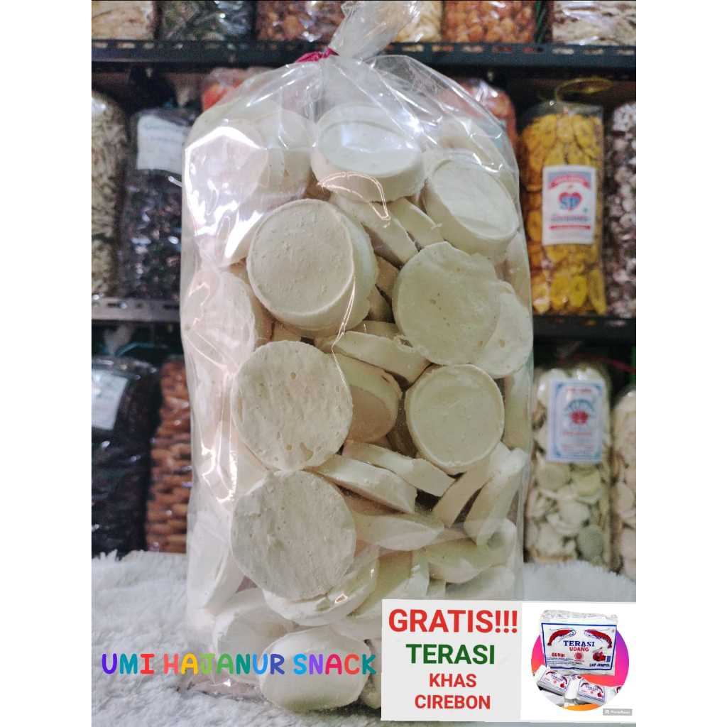 

(GRATIS TERASI) CEMILAN ANEKA RASA//500GRAM KUE BREM KETAN PUTIH