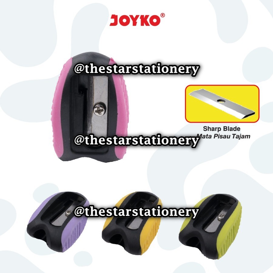 

(1 Biji) Rautan Tabung JOYKO B-151 BISA PILIH MOTIF / Sharpener Rautan Serutan Joyko B-151 (1 Biji)