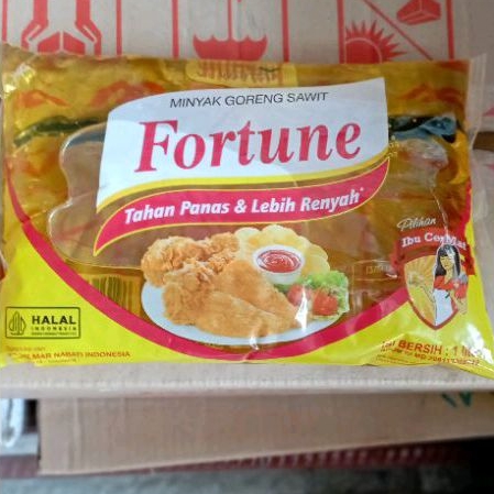 

MINYAK GORENG FORTUNE BANTAL 1 LITER