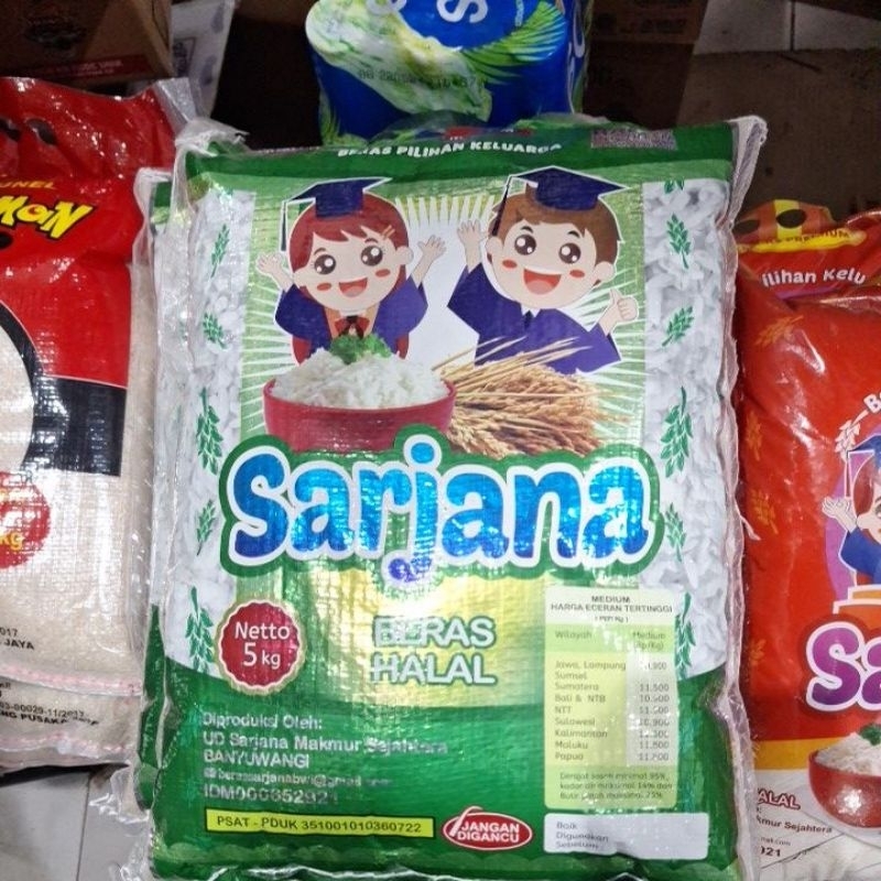

Beras sarjana 5kg