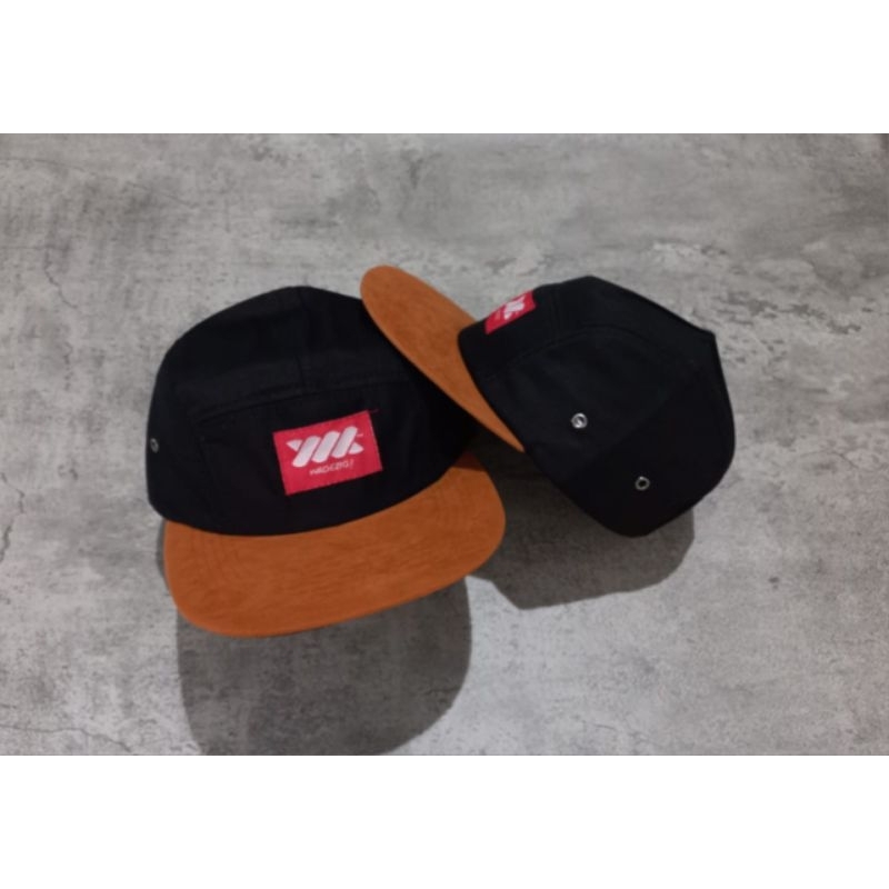 TOPI 5 PANEL PREMIUM MOTIF DISTRO - TOPI 5 PANEL PRIA