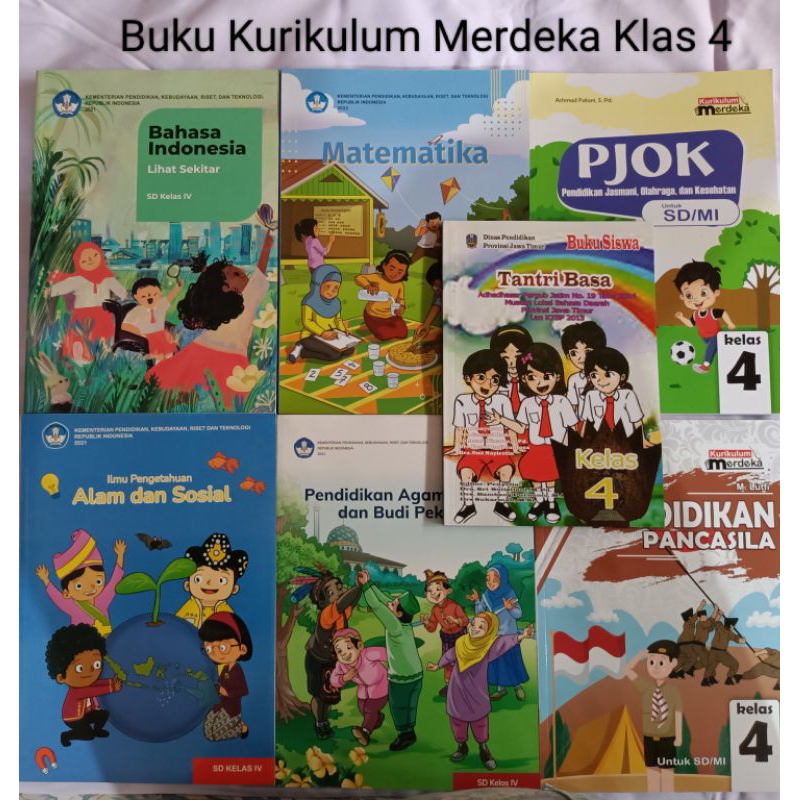 Buku Siswa Kurikulum Merdeka SD/MI Kumer Kelas 4 Tahun 2023