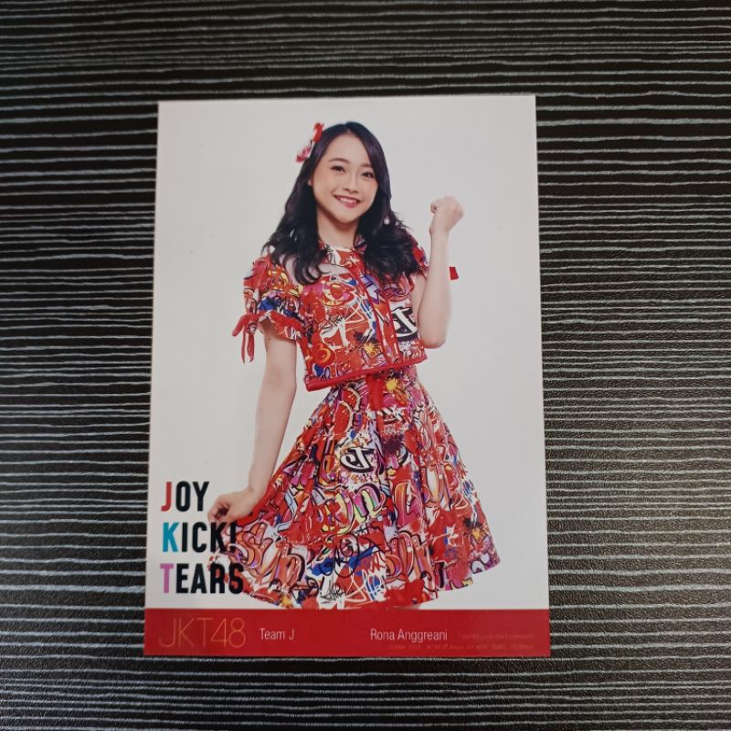 Photopack PP JKT48 Rona Joy Kick Tears Team J