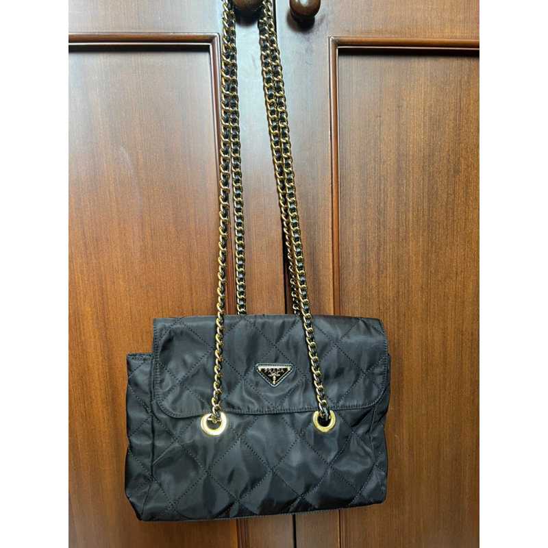 (SOLD) Prada Quilted Nylon Bag