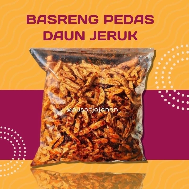 

Basreng Pedas Daun Jeruk - 500 Gram