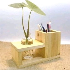 tempat pensil rak alat tulis manis estetik