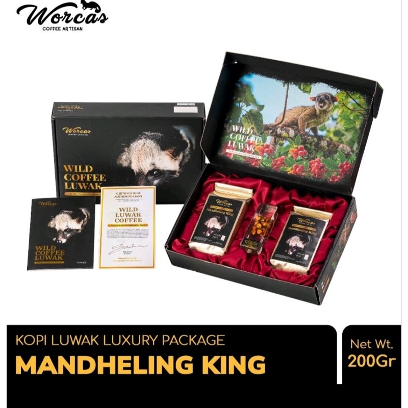 

Kopi Luwak Asli Mandheling isi 2 Super Large Box