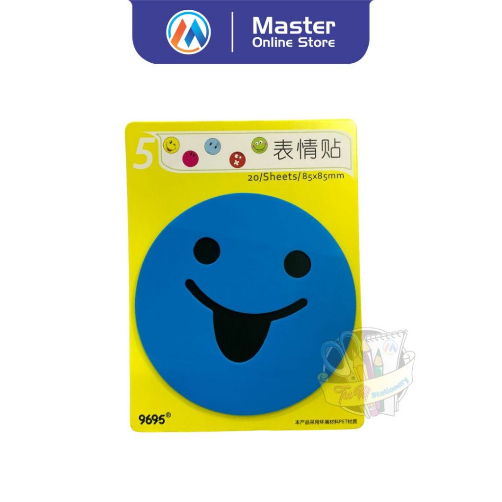 

POST IT 9556 EMOTICONS 5 COLOUR