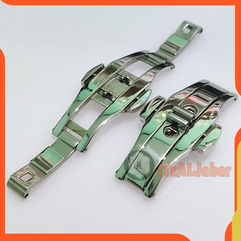 Buckle butterfly tali jam tangan buckle push button jam tangan keramik