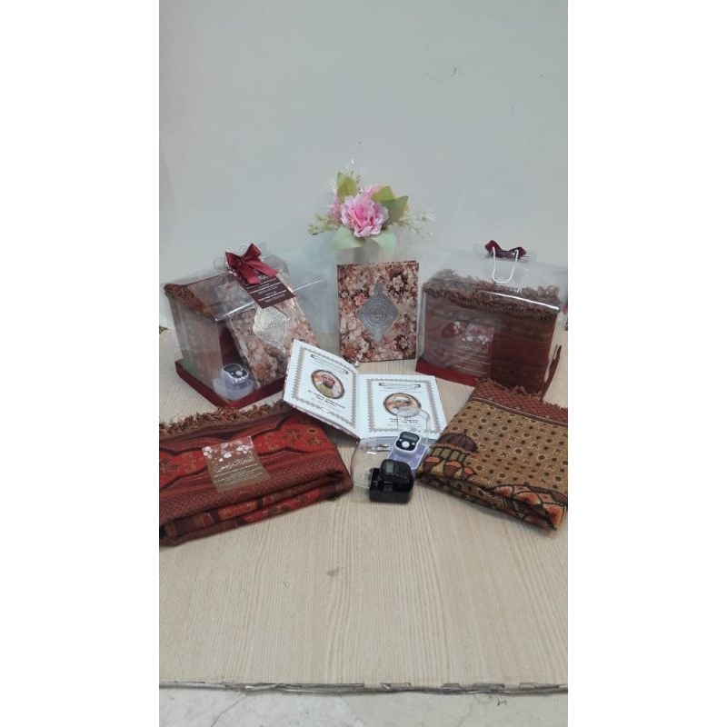 souvenir mengenang 40 hari tahlil/100 hari pengajian tahlil/hampers paket yasin lengkap/sajadah sabl
