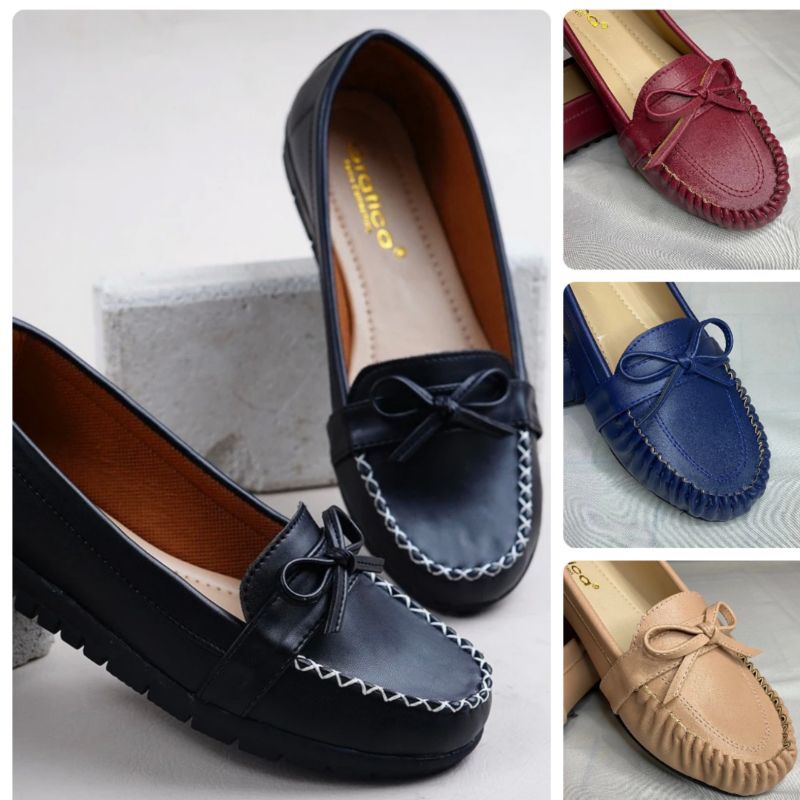 Gratica Sepatu Wanita Rajut Mocasin Flat Shoes RJ 28