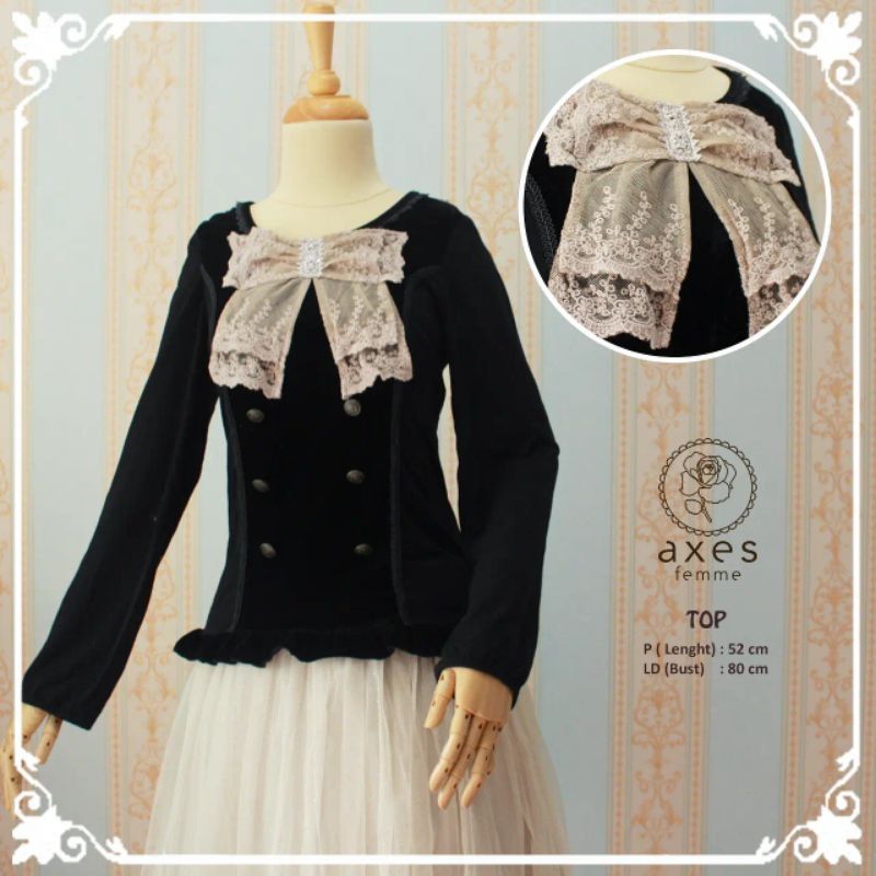 Atasan Axes Femme Berpita