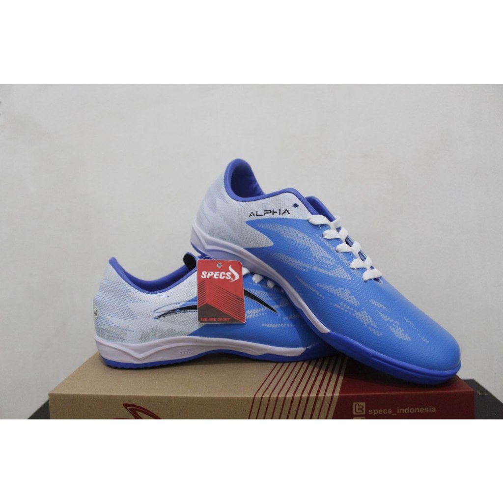SEPATU FUTSAL - SPECS ACCELERATOR ALPHA-BIRU