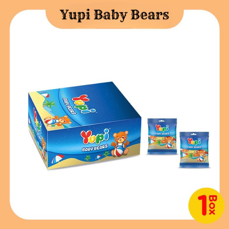 

GROSIR - Yupi Baby Bears 24 X 6 Gr Rasa Apple Juice