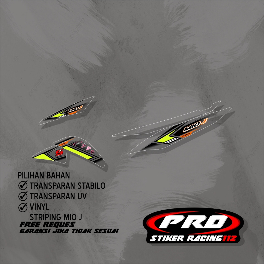 STRIPING STIKER MIO J STRIPING MIO STIKER RACING BISA REQUES STIKER YAMAHA MIO J