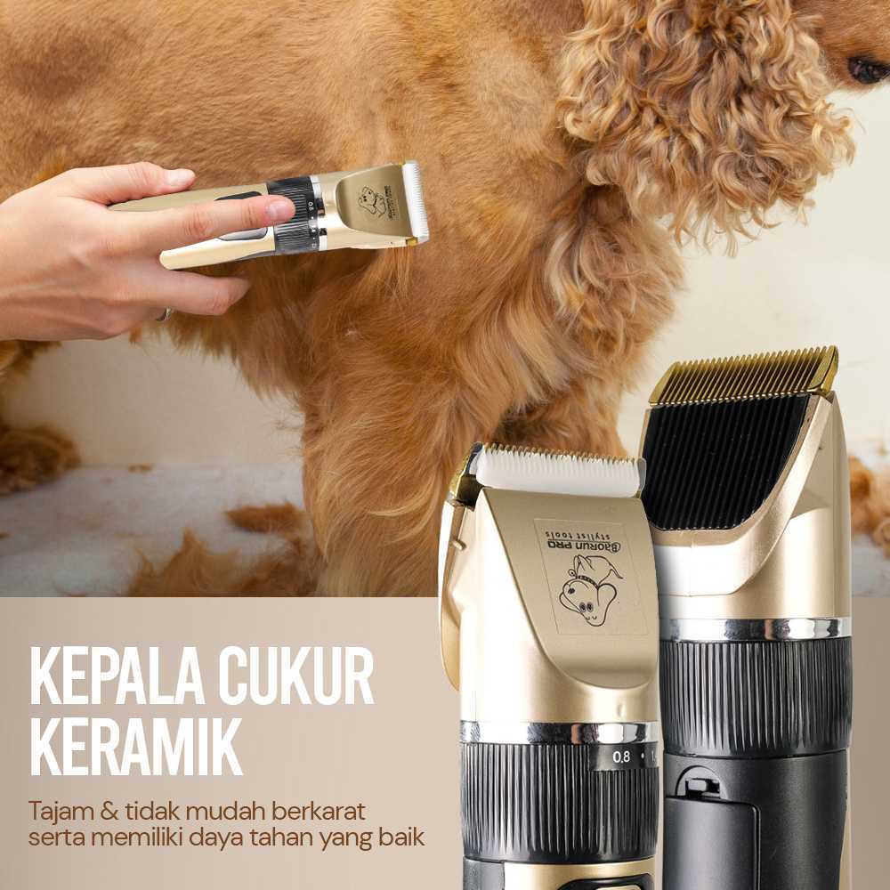 Alat Cukur potong Elektrik Bulu Hewan Anjing kucing domba - K5