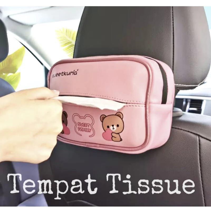 B9 - TEMPAT TISU MOBIL | TEMPAT TISSUE GANTUNG LUCI | AKSESORIS MOBIL LUCU DAN UNIK | INTERIOR MOBIL