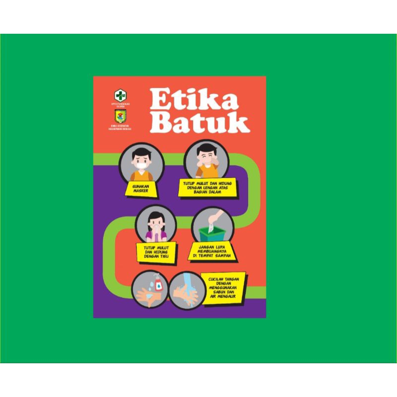 

stiker etika batuk