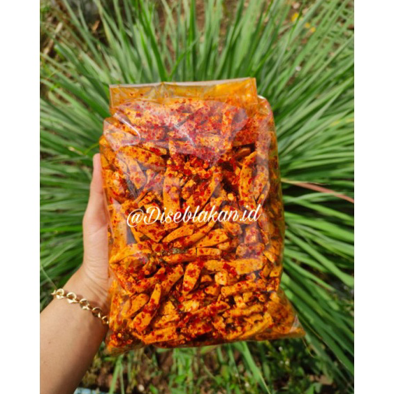 

Free Ongkir/ Basreng pedas daun jeruk isi 500gram