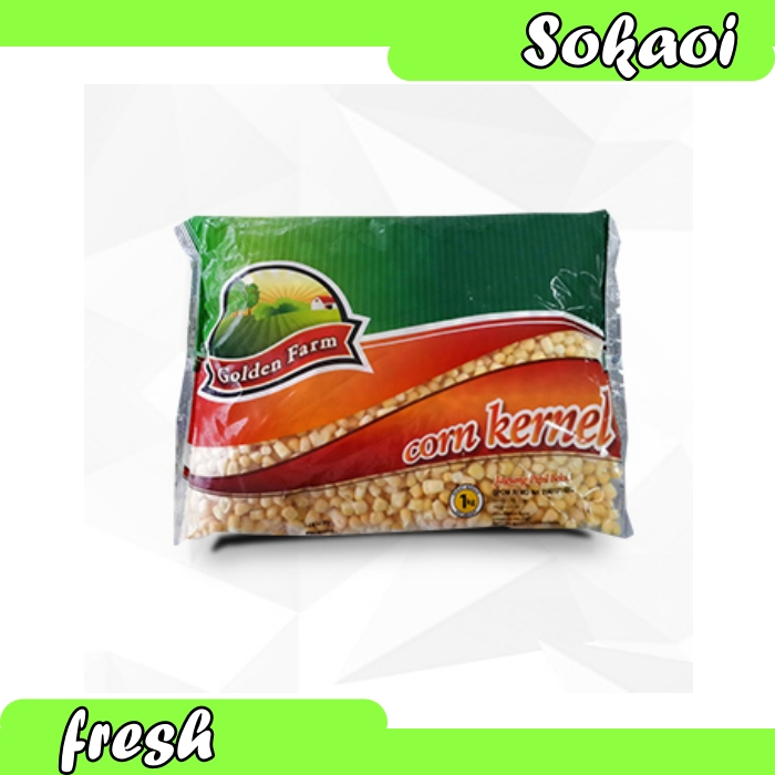 

CORN KERNEL GOLDEN FARM BIJI JAGUNG FROZEN 1 KG