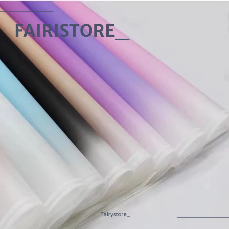 

Kertas Bunga Gradient Double List White Kertas Buket Bunga Wrapping Paper (58×58) — K48