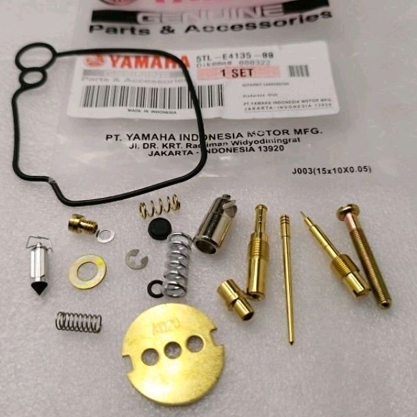 5TL-E4135-00 REPAIR KIT KARBURATOR MIO REPAIRKIT KARBU MIO KUALITAS ORIGINAL THAILAND