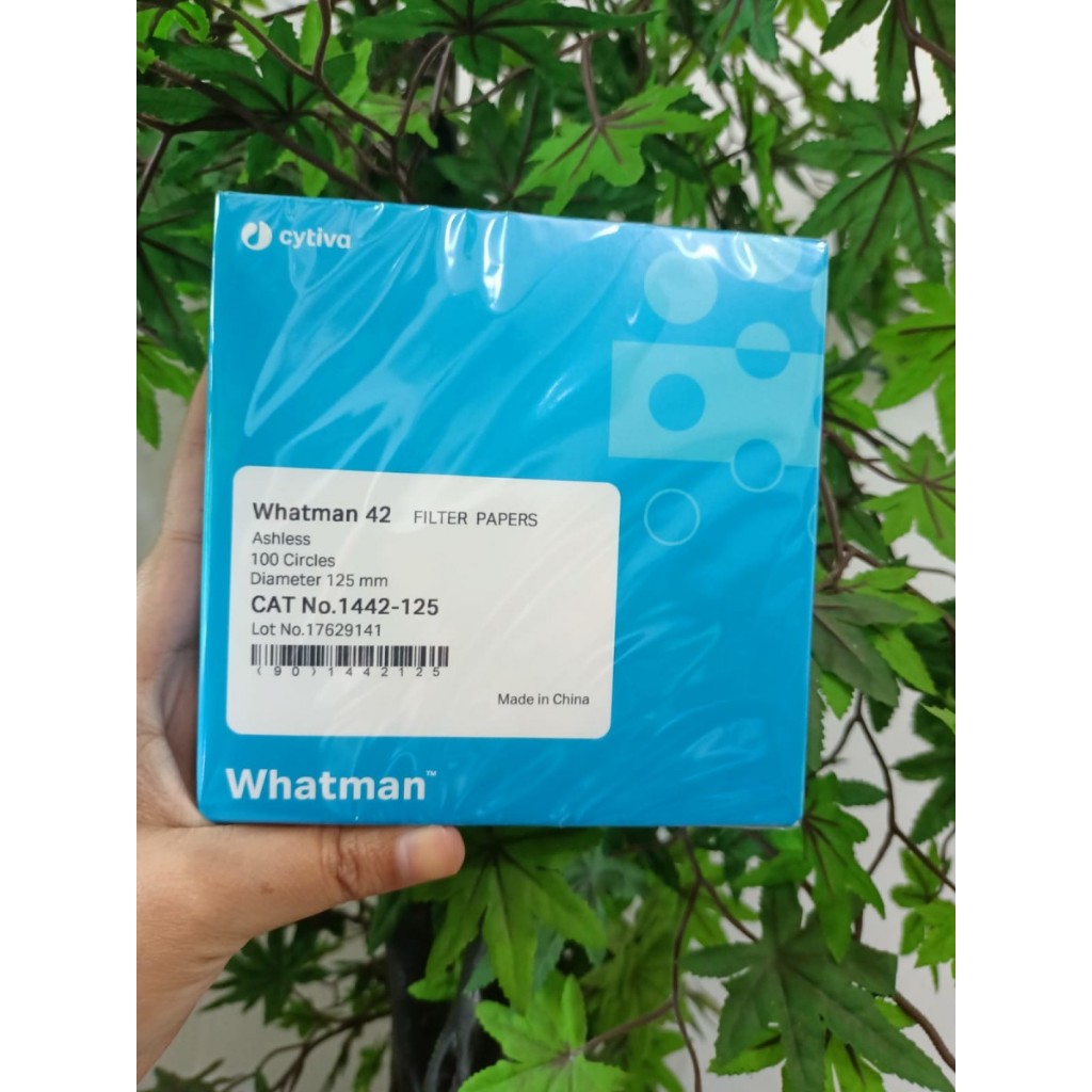 Filter Paper Whatman No. 42 Dia. 125 mm. Kertas Saring Whatman