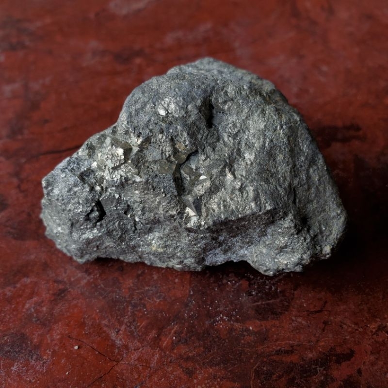 Bongkahan batu  akik mineral pyrite Wz-14
