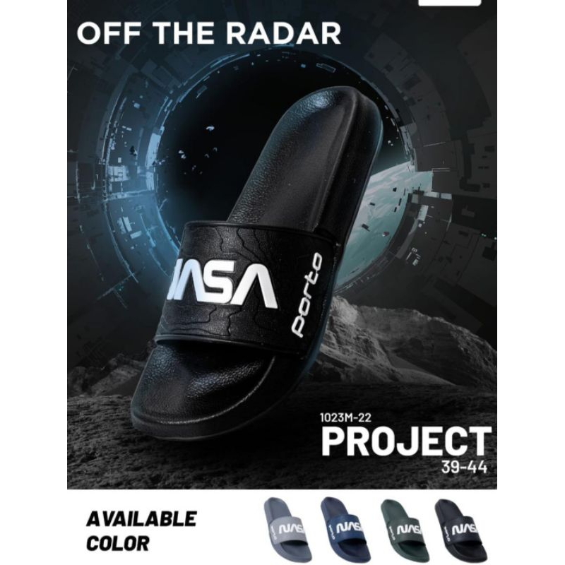 Sandal Selop Karet Anak Cowok Sandal Pria Sandal Casual Sandal Jalan Cowok Porto Motif NASA Porto Sa