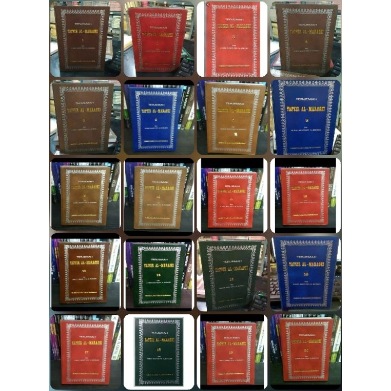 Terjemah Tafsir Al Maraghi Jilid 1-30 Sampul Kalep (Toha Putra)