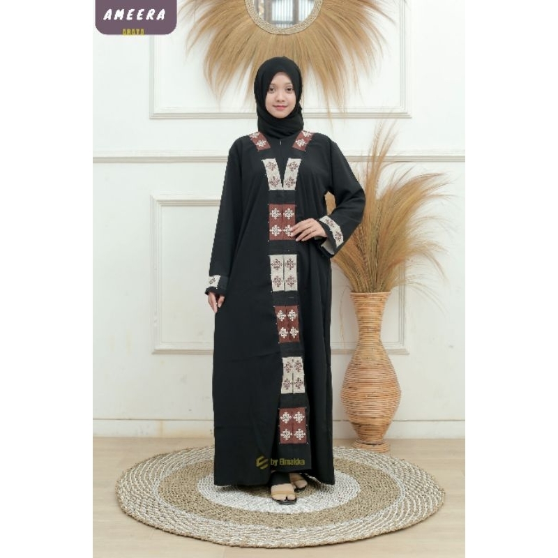 Ameera Abaya Hitam Saudi