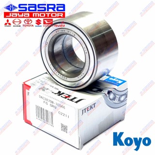 Bearing FW/Roda Depan AVANZA/XENIA 2012-2021|RUSH/TERIOS 2007-2017|GRANMAX/LUXIO 2007-2019 KOYO JTEKT Asli Non-ABS KOB.DAC3870W-7CS