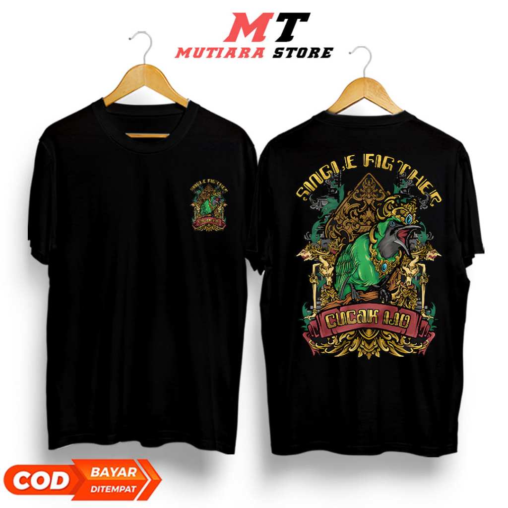 KAOS CUCOK IJO - KAOS KICAU BURUNG MURAI KACER KENARI - KAOS MURAH - KAOS PREMIUM - KAOS TERBARU - K