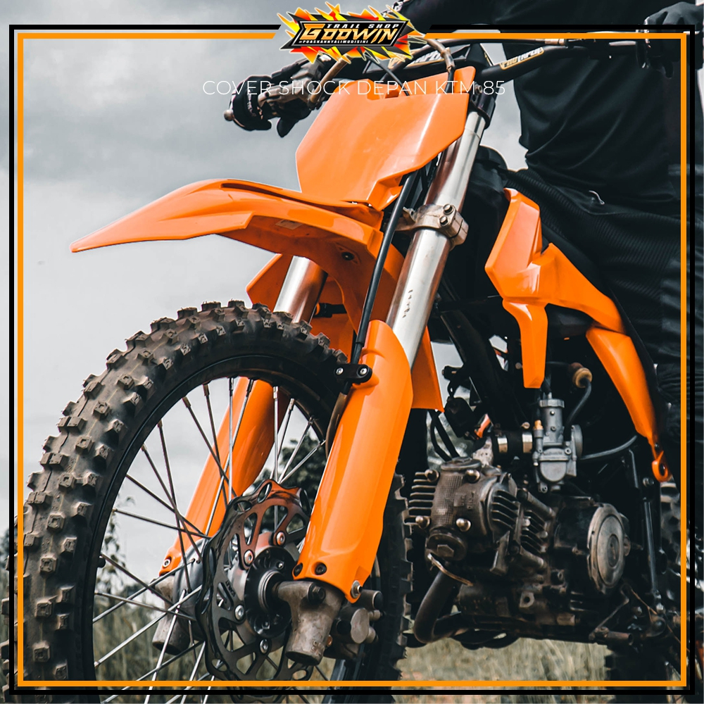 Cover Tutup Shock Pelindung Shok Depan USD KTM 250 2017 / KTM 85 2020 HARVY MX