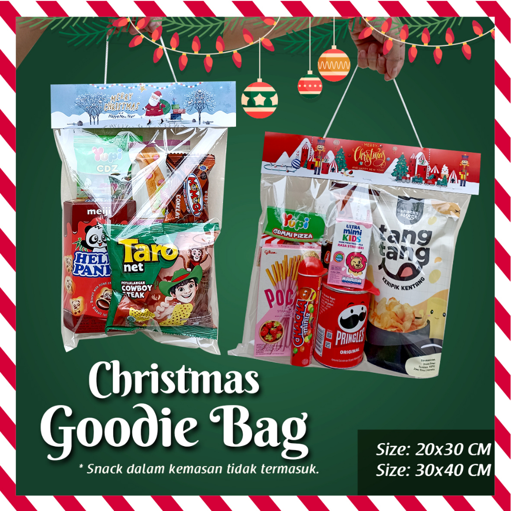 

Christmas Goodie Bag/ Souvenir Natal/ Hampers Natal