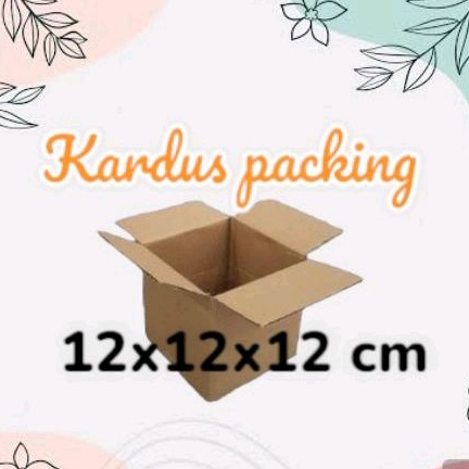 

Kardus packing kotak 12x12x12 cm dus kecil multi fungsi