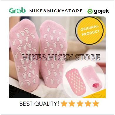 Moisturising Spa Gel Socks / Spa Gel Sock / Kaos Kaki Pelembab