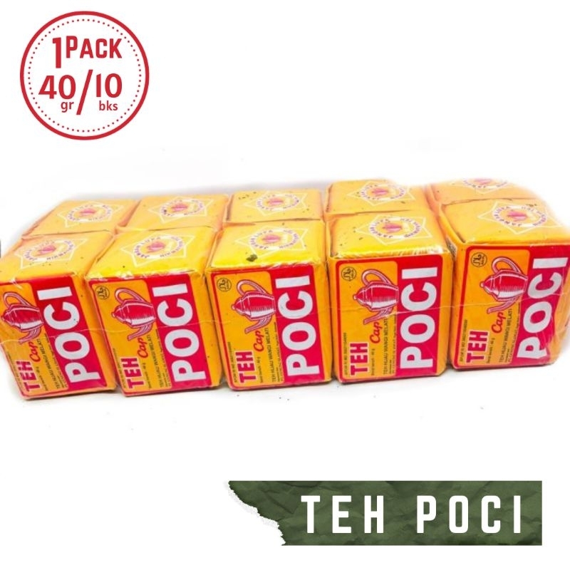 

TEH POCI Kuning 1 Slop 10 bungkus / @40gram